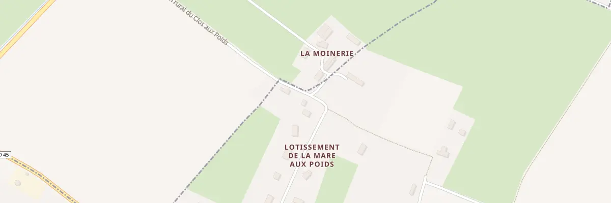 Plan du 403 Imp de la Bruyère à Branville