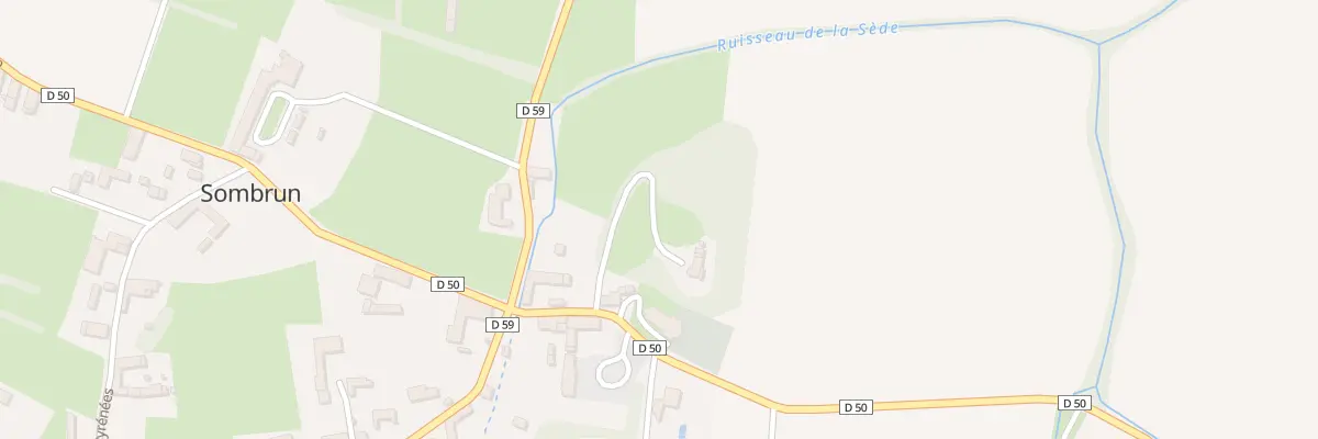 Plan du 3 Rue de la Mairie à Sombrun