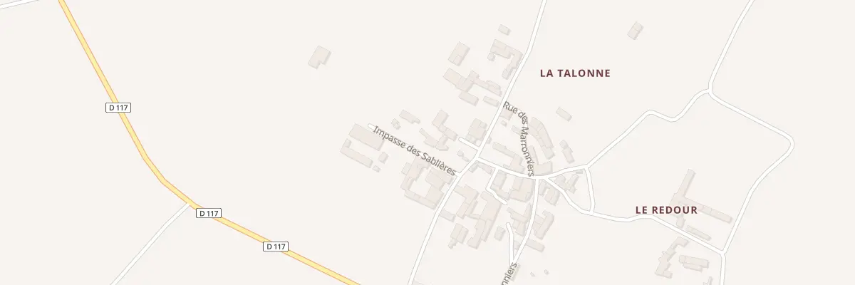Plan du 3B Imp Nord à Genac-Bignac