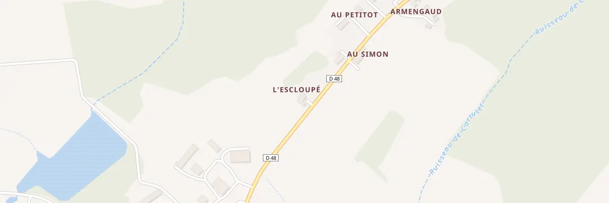 Plan du 5049 A l’Escloupe à Fustérouau
