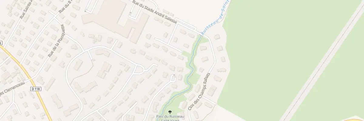 Plan du 48 Rue du Stade Andre Sallesse à Villers-sur-Mer