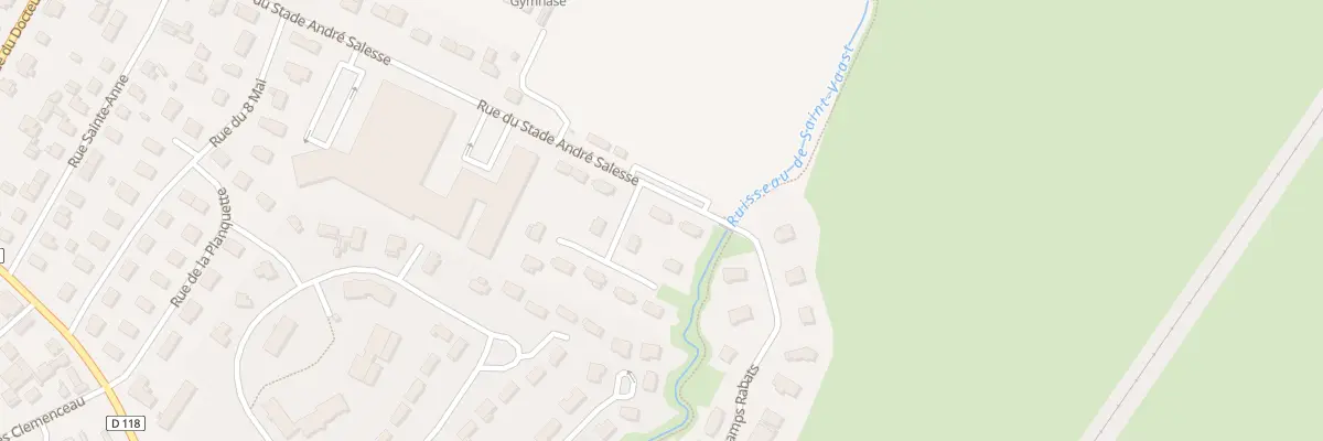 Plan du 54 Rue du Stade Andre Sallesse à Villers-sur-Mer