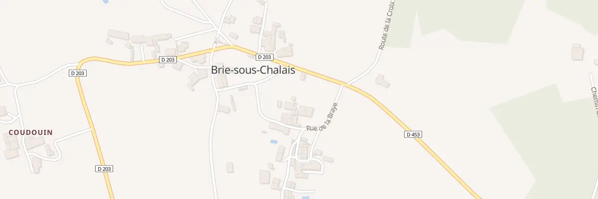Plan du 5015 Chez Foucaud à Brie-sous-Chalais
