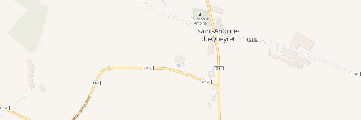 Plan du 24 Au Bourg à Saint-Antoine-du-Queyret