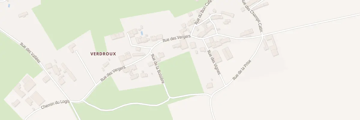 Plan du 11 Rue des Vergers Verdroux à Saint-Coutant