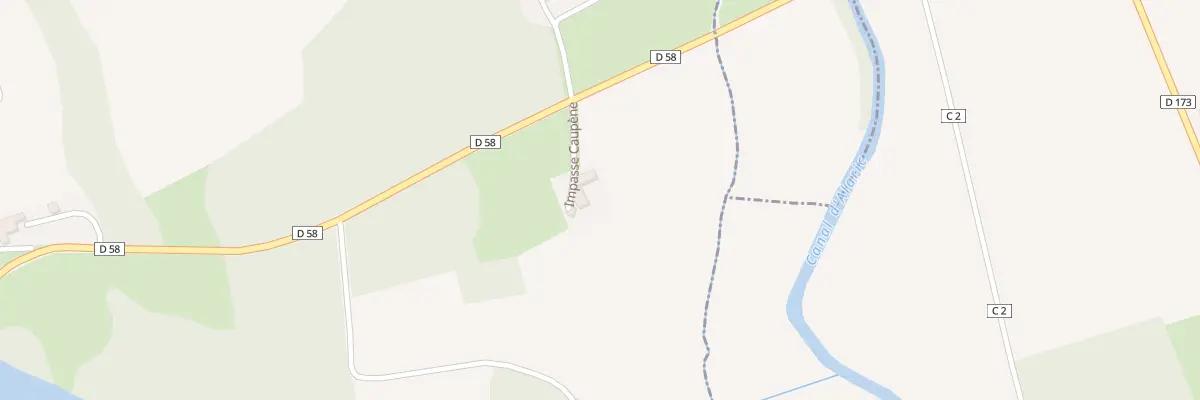 Plan du 1 Imp Caupène à Hères