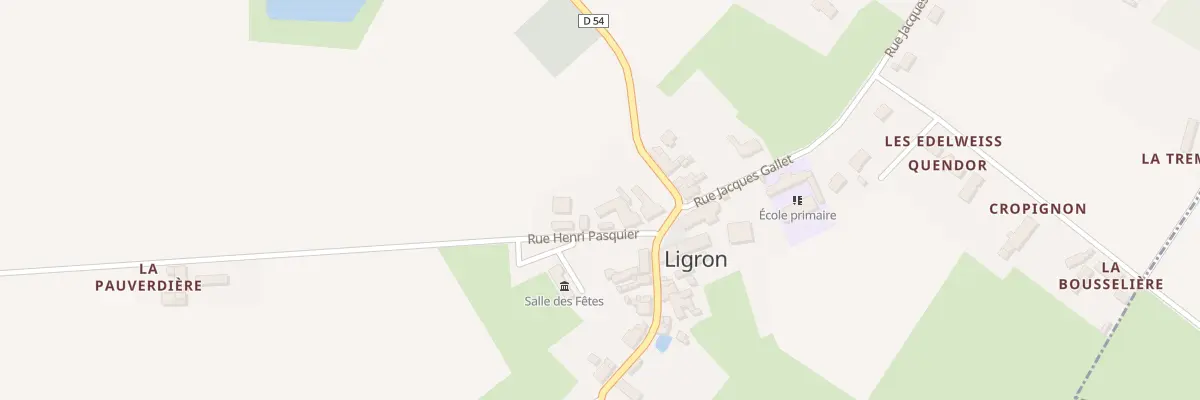 Plan du 4 Rue Henri Pasquier à Ligron