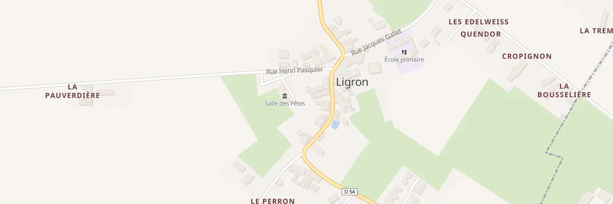 Plan du 4 Rue Francois Tricard à Ligron