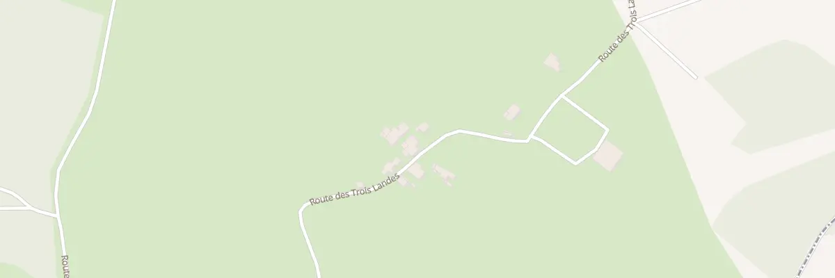 Plan du 14 Rte des Trois Landes à Rioux-Martin