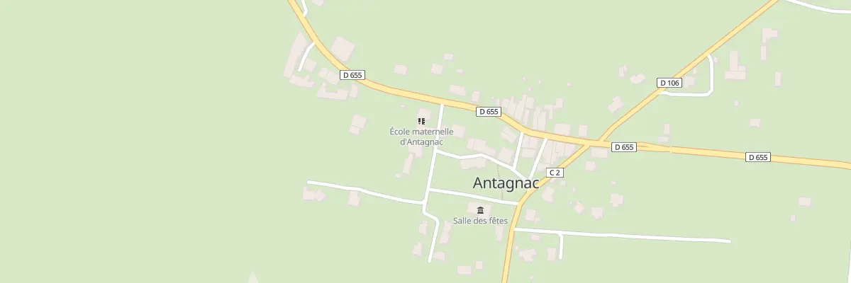 Plan du 2 Le Bourg de Ruffiac à Antagnac