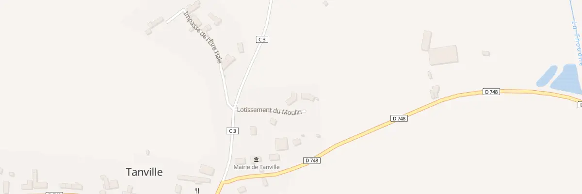 Plan du 5 Lot du Moulin à Tanville