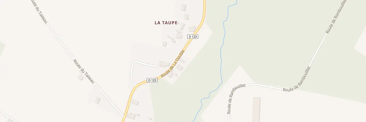 Plan du 50 La Font de la Taupe à Porchères