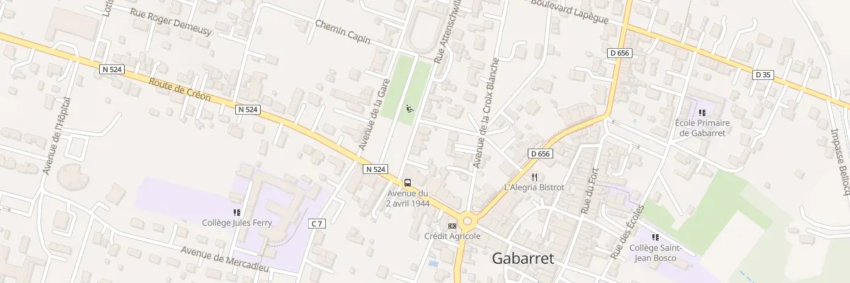 Plan du 52 Rue Attenschwiller à Gabarret