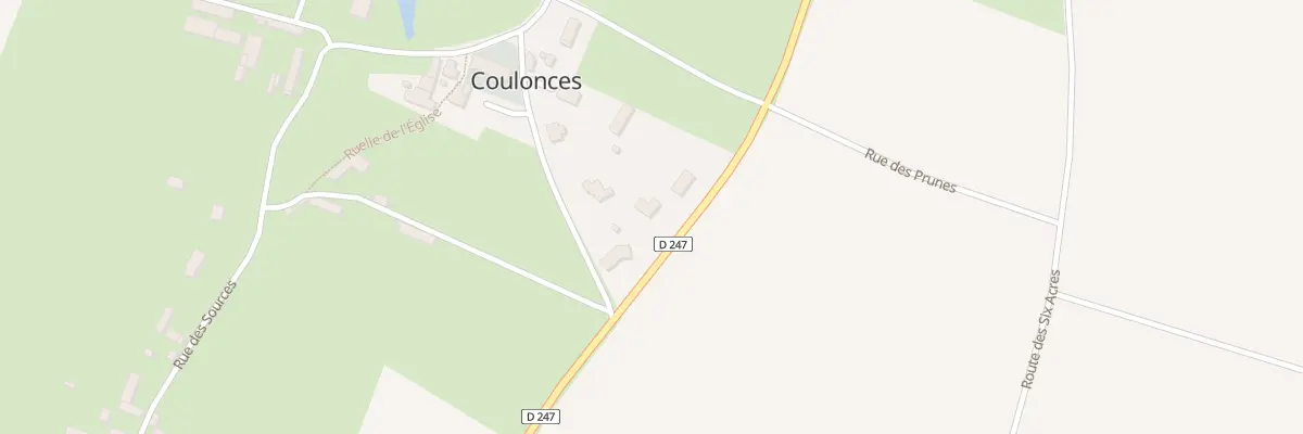 Plan du 5003 Clos du Presbytere à Coulonces