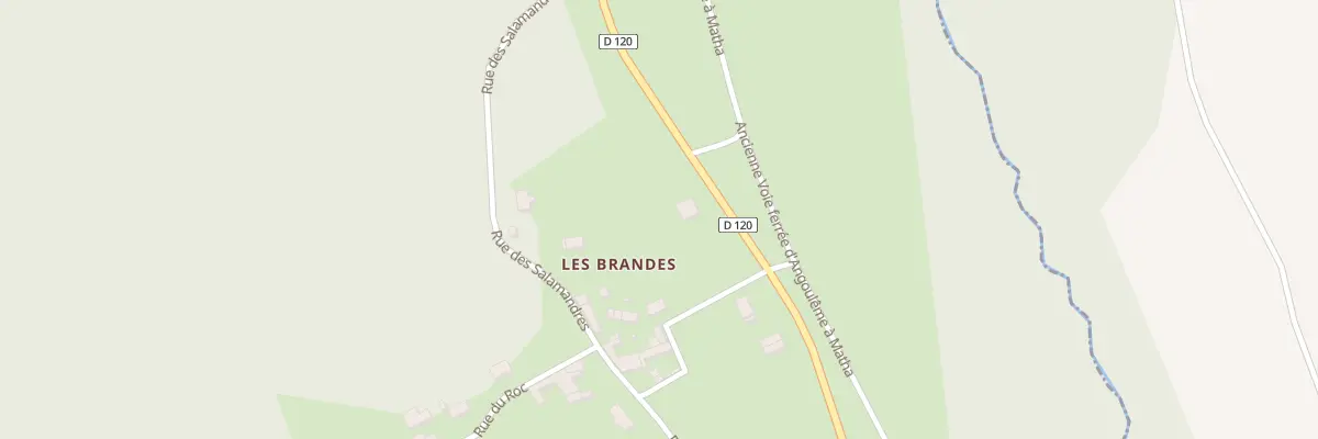 Plan du 5157 Les Brandes à Saint-Amant-de-Nouère