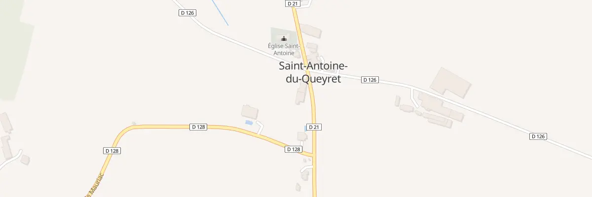 Plan du 26 Au Bourg à Saint-Antoine-du-Queyret