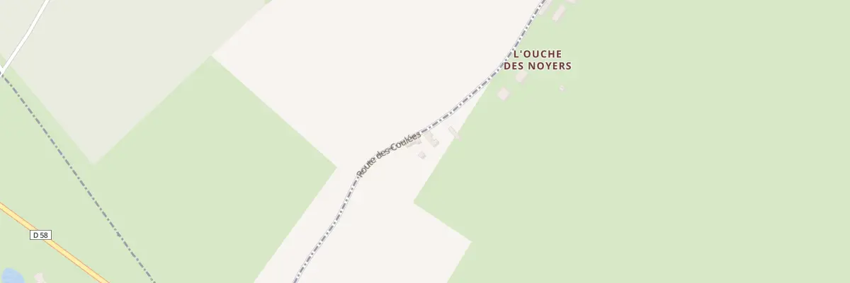 Plan du 358 Rte des Coulées à Mouliherne