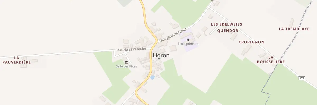 Plan du 4 Ple Saint Anne à Ligron