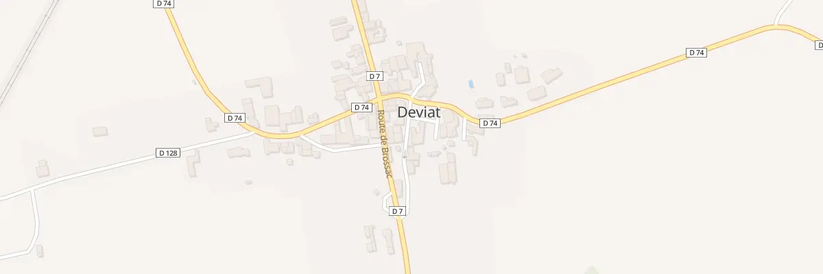 Plan du 1 Rue de l’Ecole à Deviat