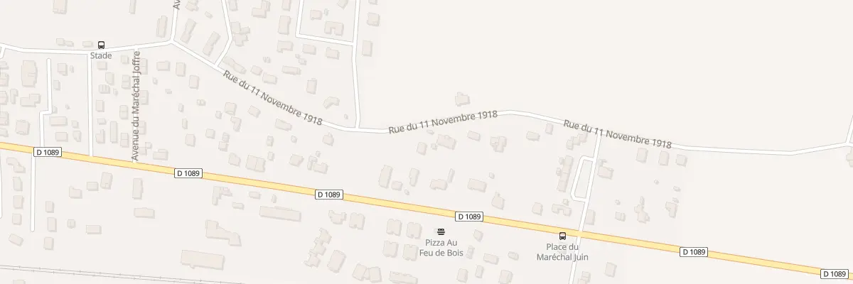 Plan du 20 Rue du 11 Novembre 1918 à Saint-Seurin-sur-l’Isle