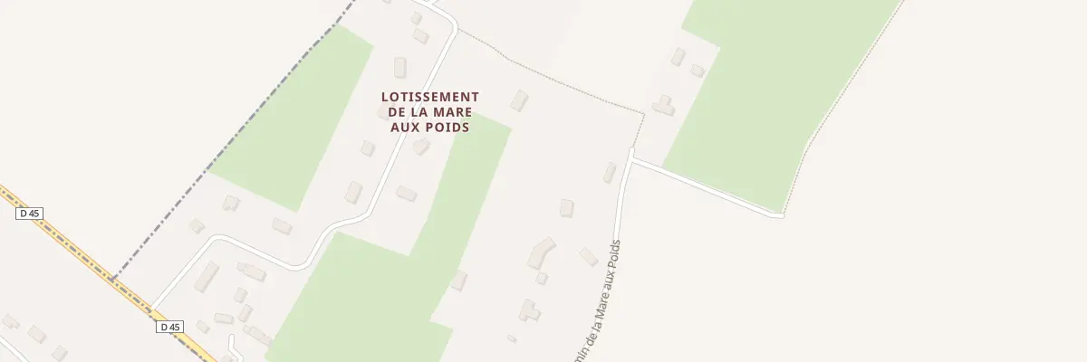 Plan du 5127 La Mare aux Poids à Branville