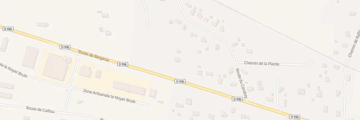 Plan du 138 Rte de Bergerac à Lamothe-Montravel