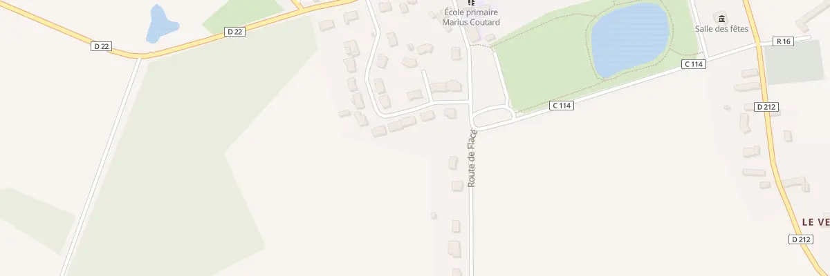 Plan du 3 Rue du Portail à Souligné-Flacé