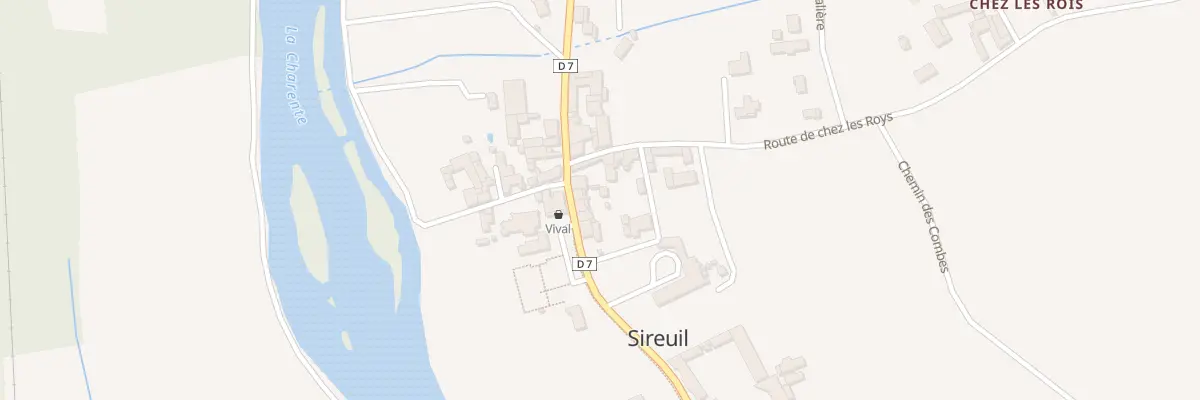 Plan du 5008 Le Bourg à Sireuil