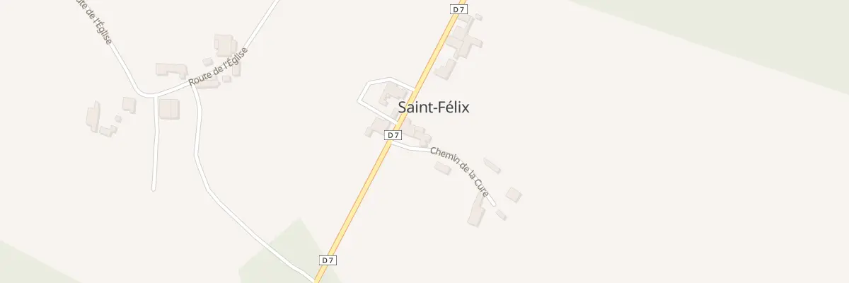 Plan du 5032 Chez Launais à Saint-Félix