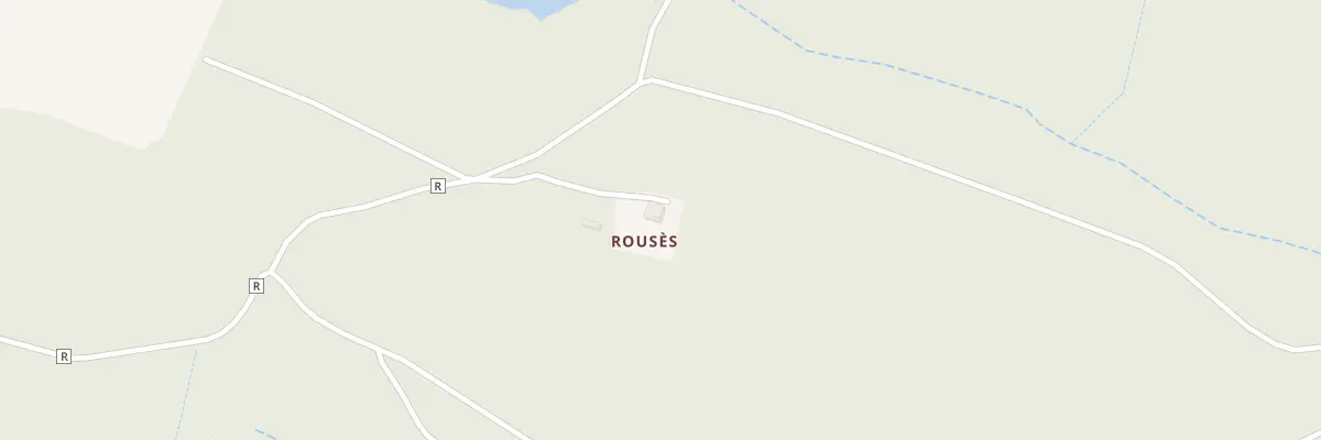 Plan du 23 Rouses à Escalans
