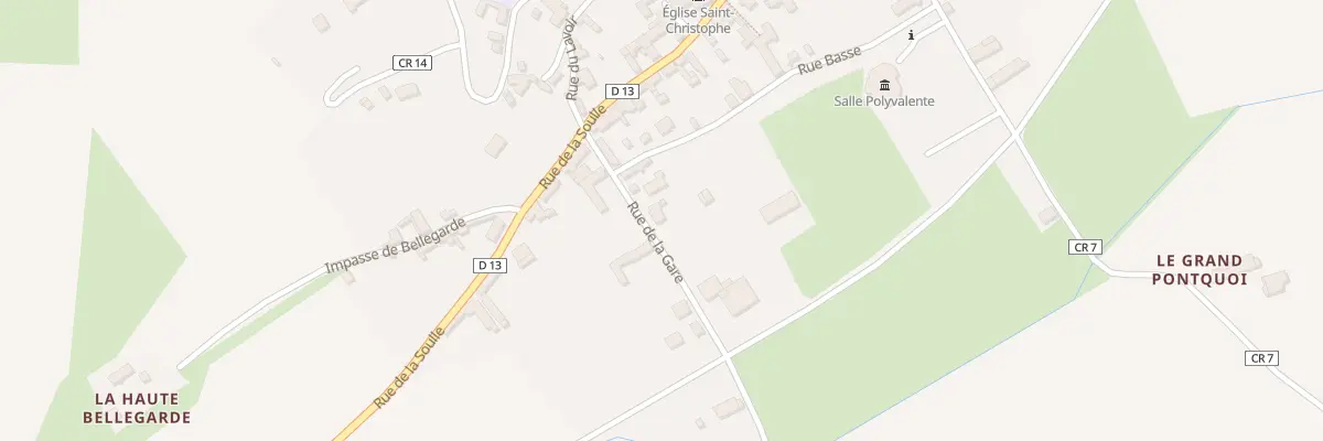 Plan du 7 Rue de la Gare à Mareil-sur-Loir