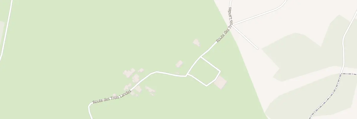 Plan du 6 Rte des Trois Landes à Rioux-Martin