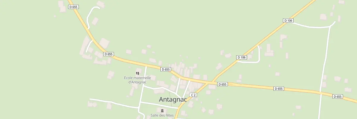Plan du 14 Au Bourg à Antagnac