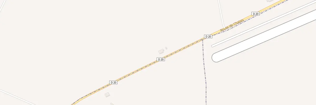 Plan du 7 Rte de Chalais à Yviers