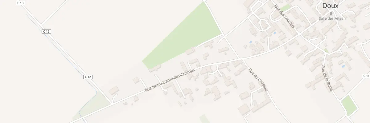 Plan du 7 Rue Notre-dame des Champs à Doux