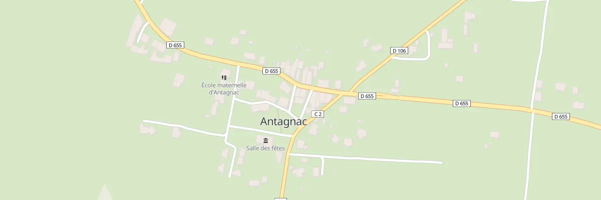 Plan du 21 Au Bourg à Antagnac