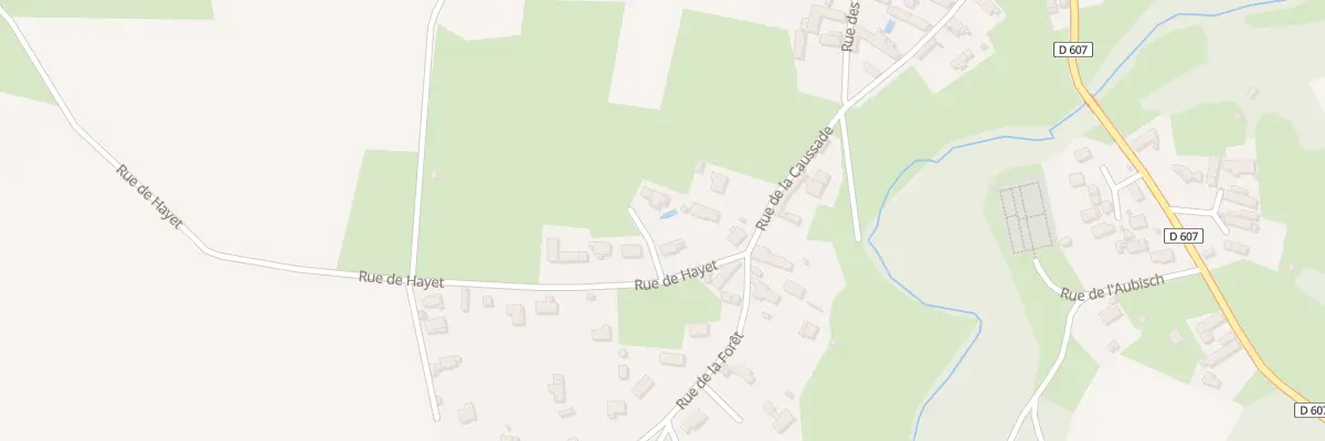 Plan du 6 Rue de Hayet à Lanne