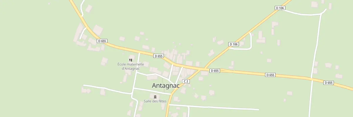 Plan du 9997 Au Bourg à Antagnac