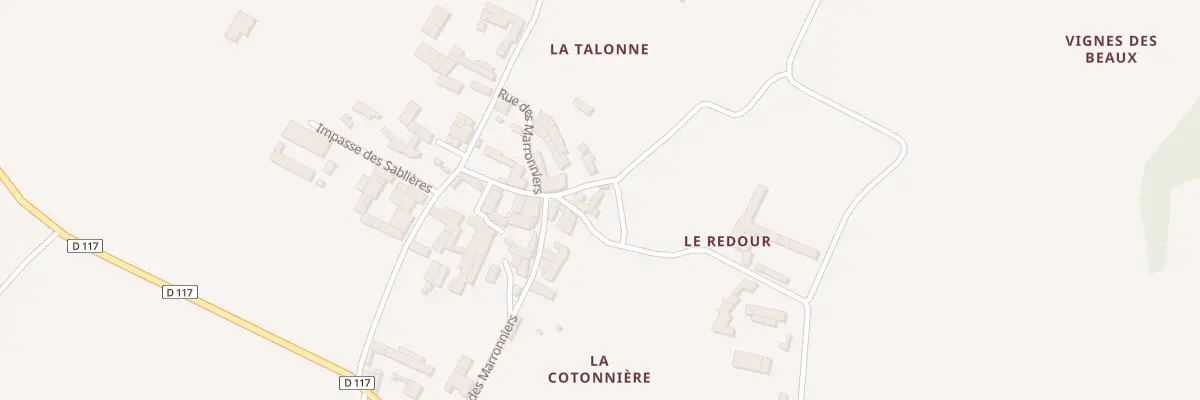 Plan du 32 Rte de Genac à Genac-Bignac