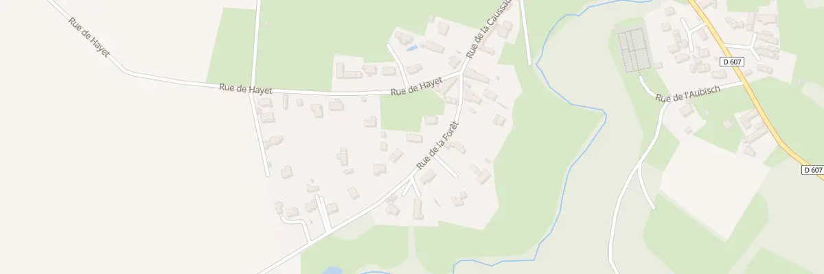 Plan du 10 Rue de la Forêt à Lanne