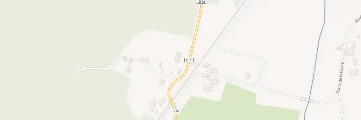 Plan du 2 Rte de la Dronne à Médillac