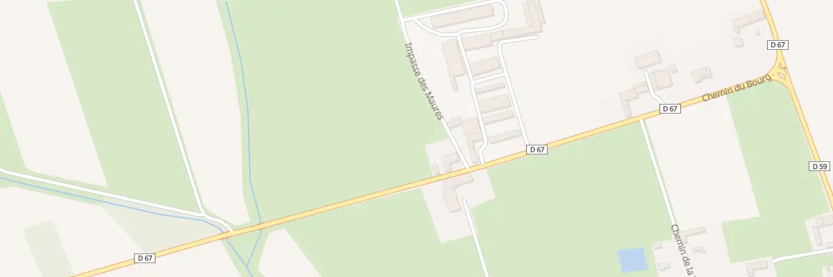 Plan du 1 Che du Bourg à Caussade-Rivière