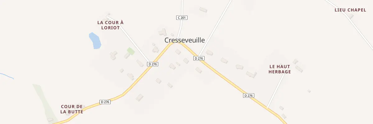 Plan du 5141 Le Champ de l’Ecu à Cresseveuille