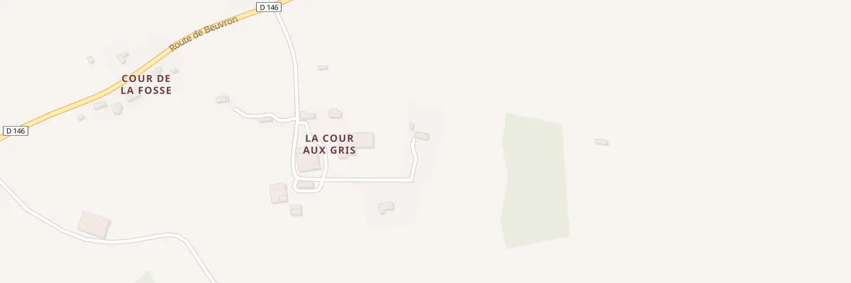 Plan du 325 Che de la Cour aux Gris à Beaufour-Druval