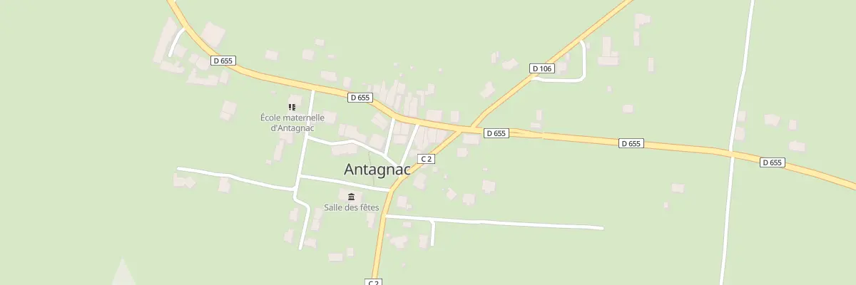 Plan du 19 Au Bourg à Antagnac