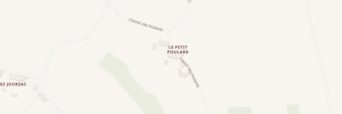 Plan du 3 Che des Poulards à Brie-sous-Chalais