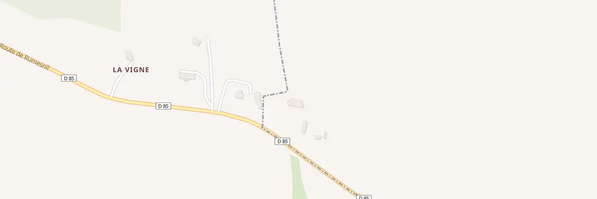 Plan du 2553 Rte de Rumesnil à Beaufour-Druval