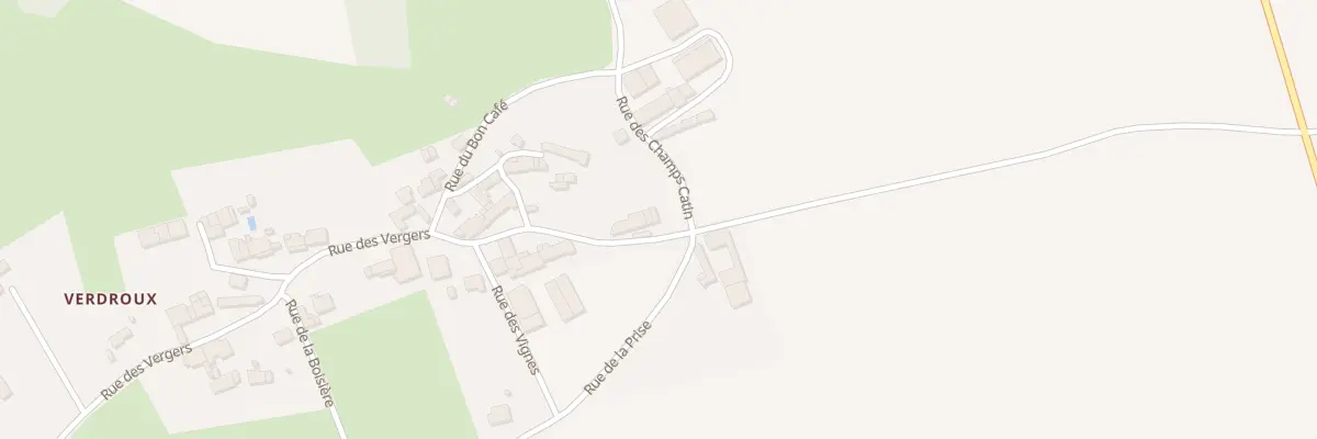Plan du 2 Rue des Vergers Verdroux à Saint-Coutant