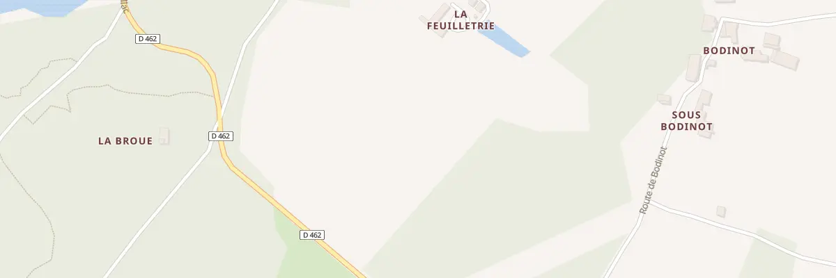Plan du 9 Che de Moquet à Rioux-Martin