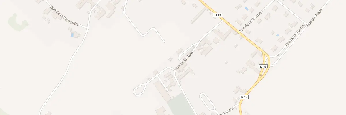 Plan du 12 Rue de la Gare à Arçay